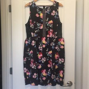 Floral Fit & Flare Dress
